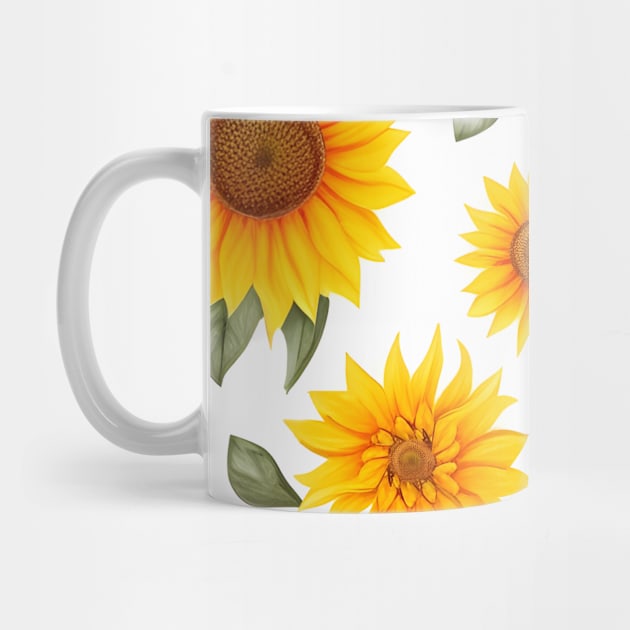 Sunflowers Pattern by Salasala